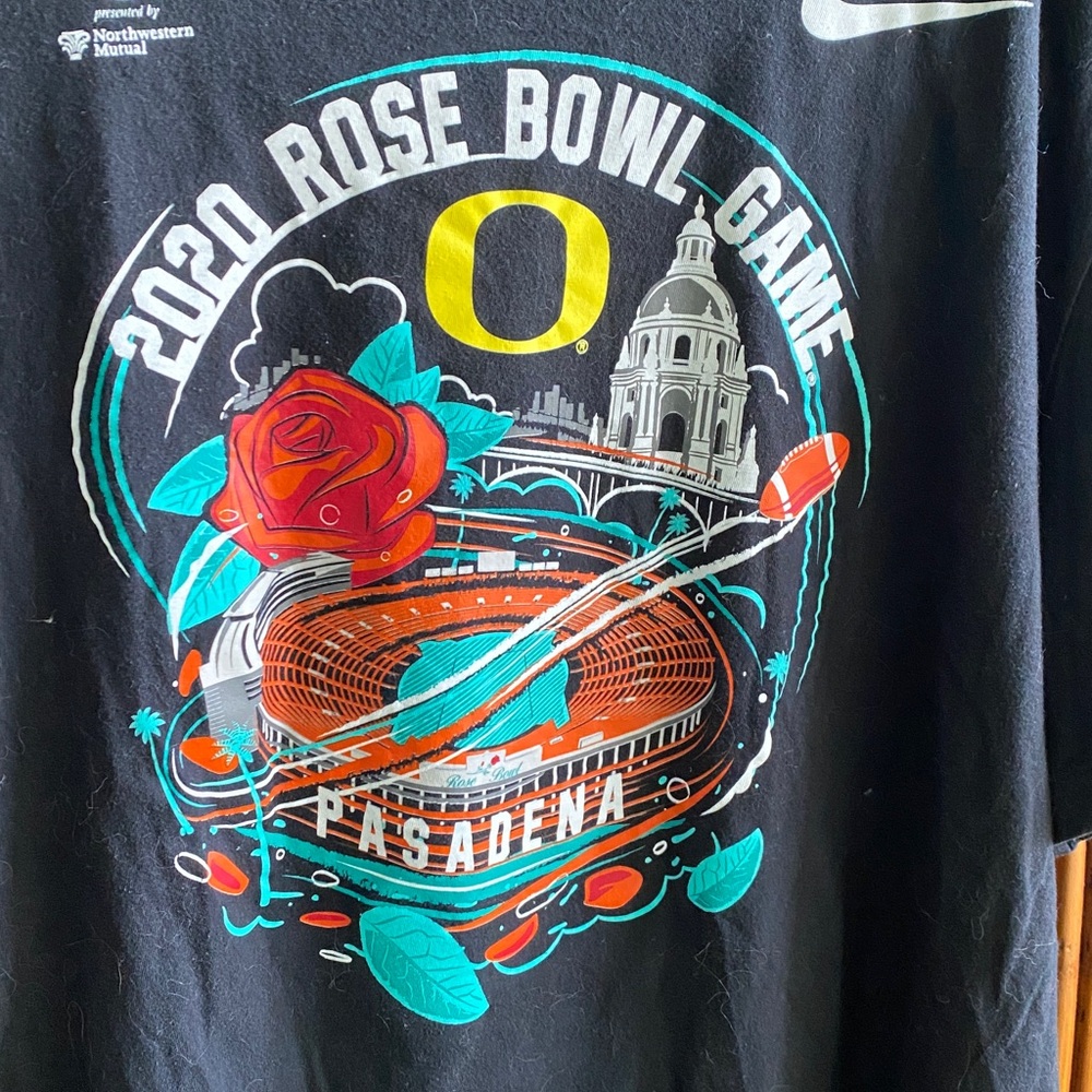 Nike Oregon Ducks 2020 Rose Bowl T-shirt